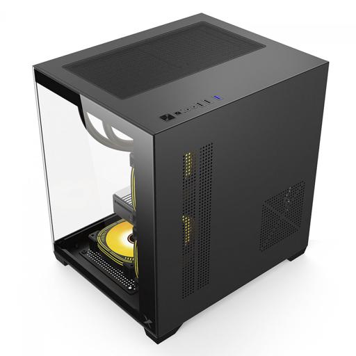 BRX Xtreme Glacier MicroATX Mini Tower (Preto)