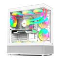 Gabinete C3 Tech Aquarius MT-G850WH