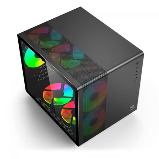 C3 Tech Aquarius MicroATX Mini Tower (Preto)