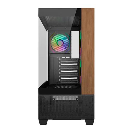 Cooler Master Elite 690 Wood ATX Mid Tower (Preto)