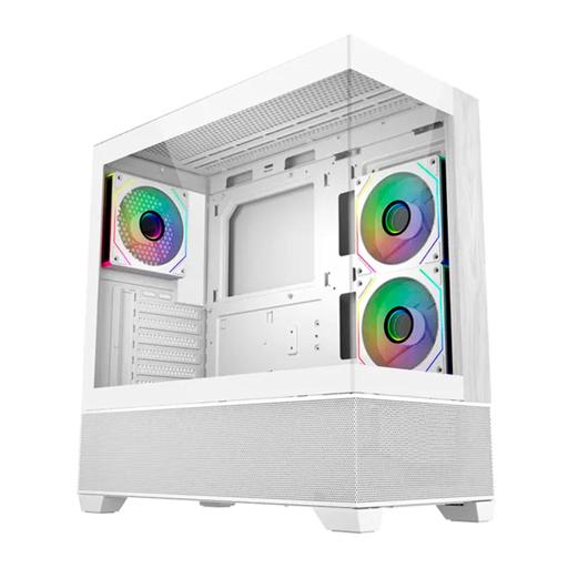 Cooler Master Elite 690 Wood ATX Mid Tower (Branco)