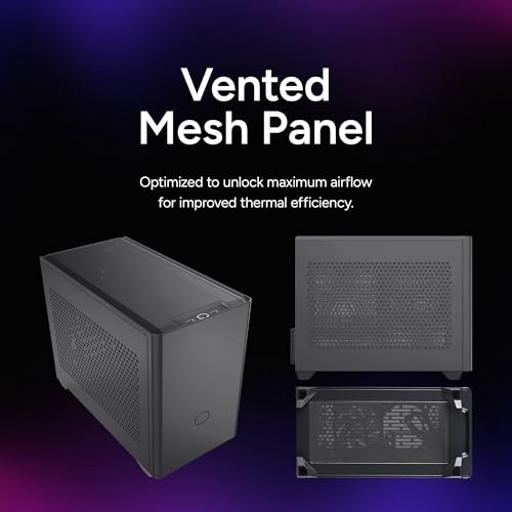 Cooler Master MASTERBOX NR200 Mini ITX Desktop (Preto)