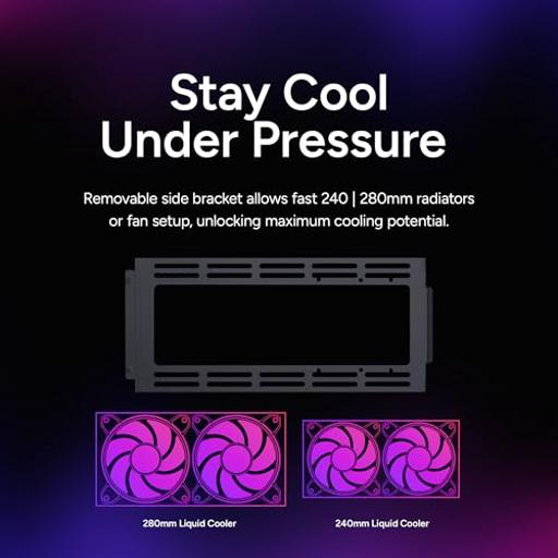 Cooler Master MASTERBOX NR200 Mini ITX Desktop (Preto)