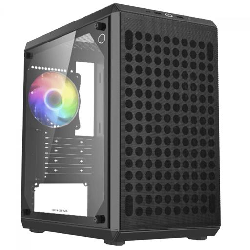 Cooler Master Q300L V2 ARGB MicroATX Mini Tower (Preto)
