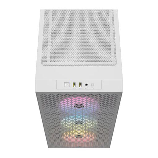 Corsair 3000D RGB Airflow ATX Mid Tower (Branco)