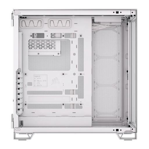 Corsair 6500X ATX Mid Tower (Prata / Branco)