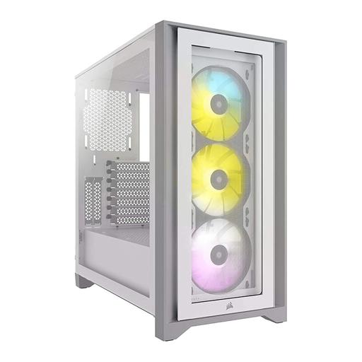 Corsair iCUE 4000X ATX Mid Tower (Branco)