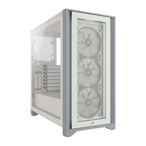 Corsair iCUE 4000X ATX Mid Tower (Branco)