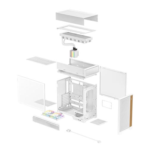Deepcool CL6600 ATX Mid Tower (Branco)