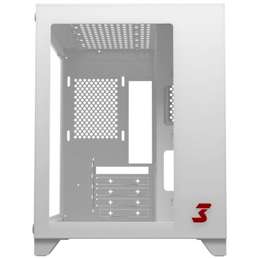 DT3 Hyper White MicroATX Mini Tower (Branco)