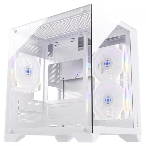 Fortrek Clarity MicroATX Mid Tower (Branco)
