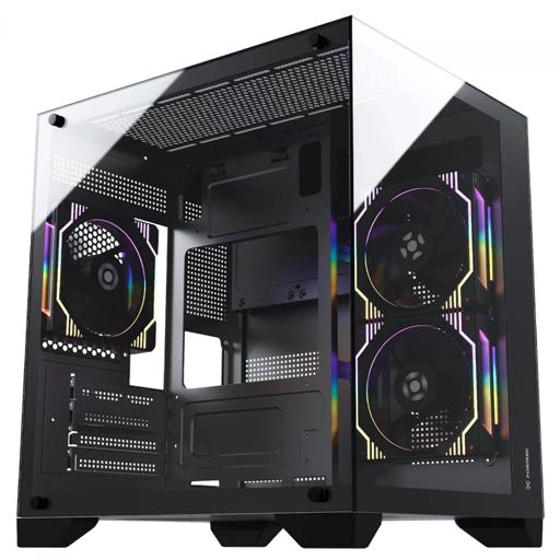 Fortrek Clarity MicroATX Mid Tower (Preto)