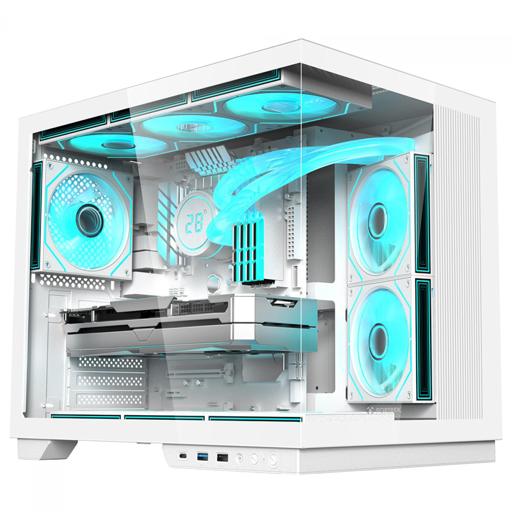 Fortrek Clarity Max White ATX Mid Tower (Branco)