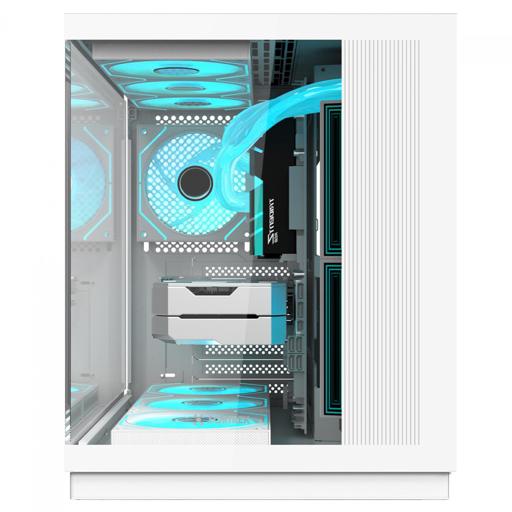Fortrek Clarity Max White ATX Mid Tower (Branco)
