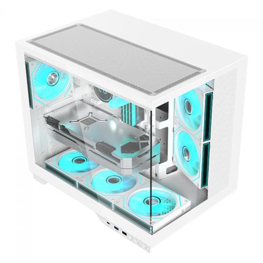 Fortrek Clarity Max White ATX Mid Tower (Branco)