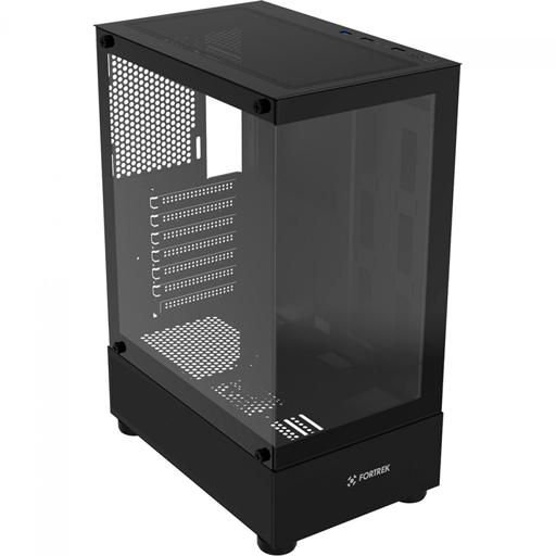 Fortrek Crystal Black ATX Mid Tower (Preto)
