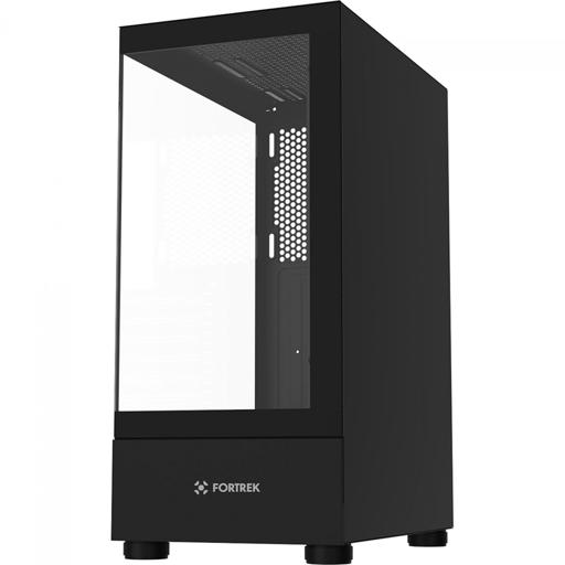 Fortrek Crystal Black ATX Mid Tower (Preto)