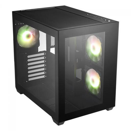 FSP CMT380 ARGB ATX Mid Tower (Preto)