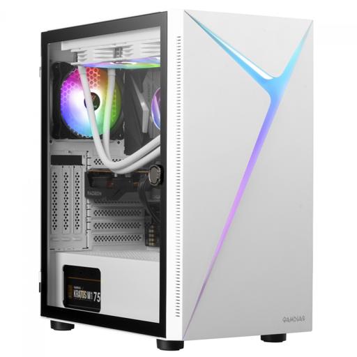 Gamdias Argus E4 Elite RGB ATX Mid Tower (Branco)