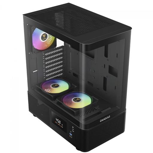 Gamdias Atlas E2 CG ATX Mid Tower (Preto)