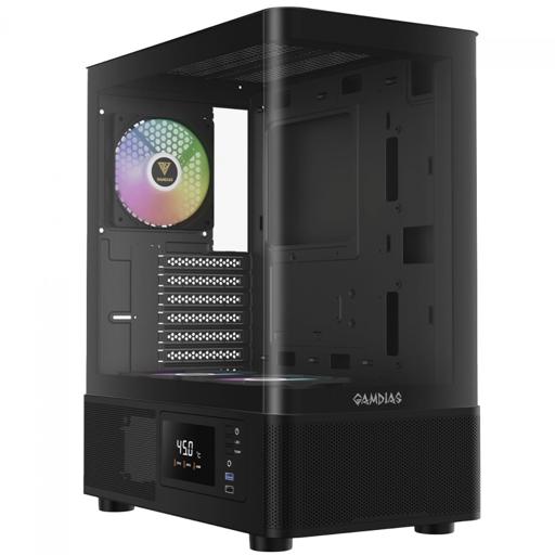 Gamdias Atlas E2 CG ATX Mid Tower (Preto)