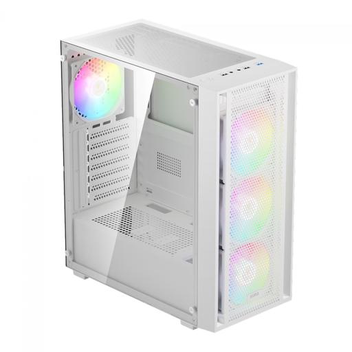 Gamdias Aura GC2 Elite RGB ATX Mid Tower (Branco)