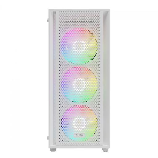 Gamdias Aura GC2 Elite RGB ATX Mid Tower (Branco)
