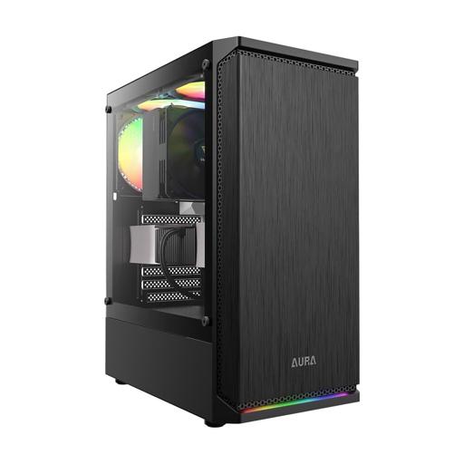 Gamdias Aura GC6 ARGB ATX Mid Tower (Preto)