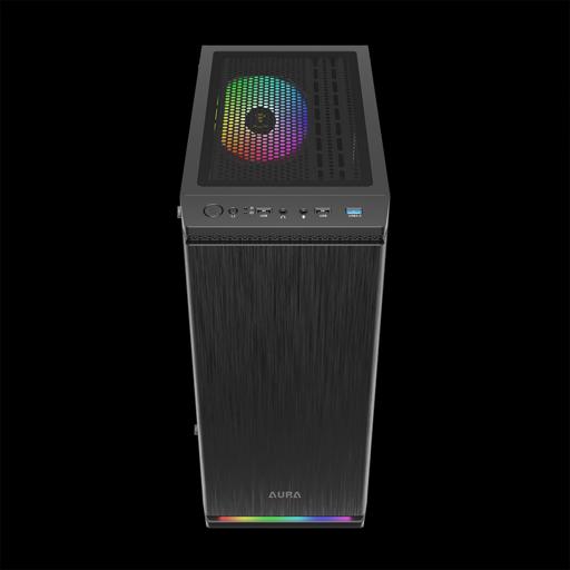 Gamdias Aura GC8 ARGB ATX Mid Tower (Preto)