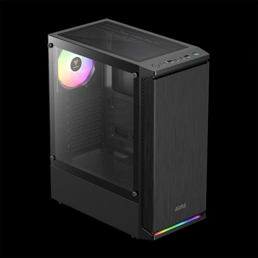 Gamdias Aura GC8 ARGB ATX Mid Tower (Preto)