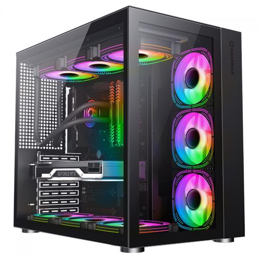 Gamemax Lucent Black ATX Mid Tower (Preto)
