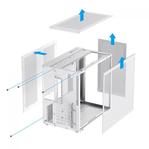 Gamemax Lucent White ATX Mid Tower (Branco)
