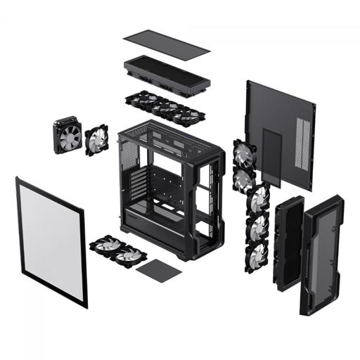 Gamemax Siege ATX Mid Tower (Preto)