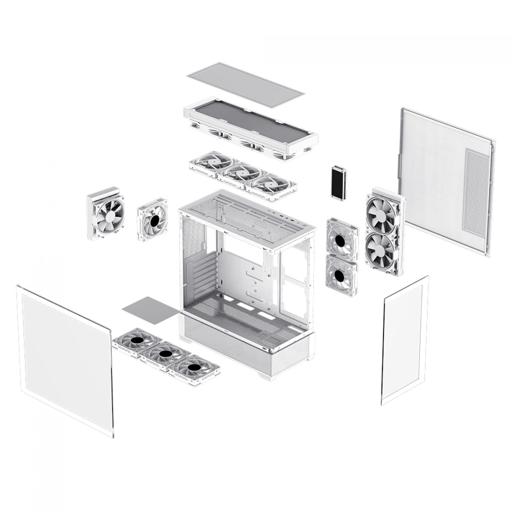 Gamemax Vista White ATX Mid Tower (Branco)