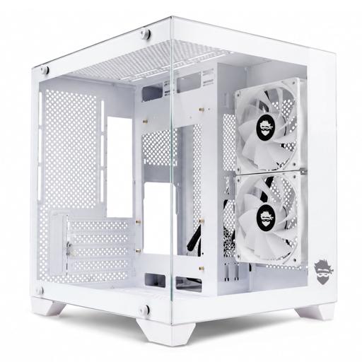 Gamer Ninja Akyra X2 MicroATX Mid Tower (Branco)