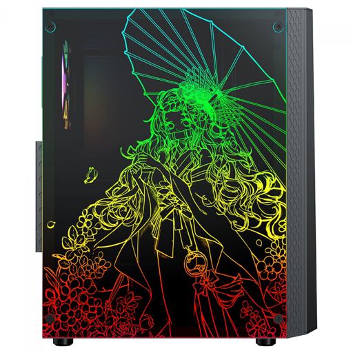 Gamer Ninja Eraser ATX Mid Tower (Preto)