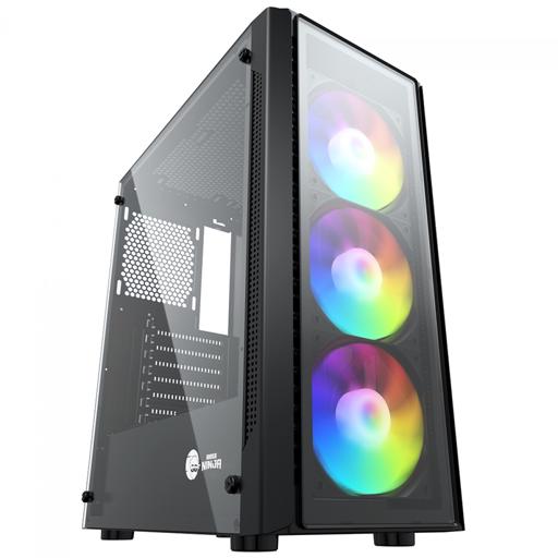Gamer Ninja FÚRIA ATX Mid Tower (Preto)