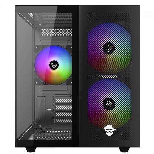 Gamer Ninja Kazan X3 MicroATX Mini Tower (Preto)