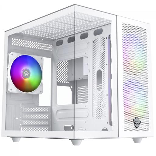 Gamer Ninja Kazan X3 MicroATX Mini Tower (Branco)