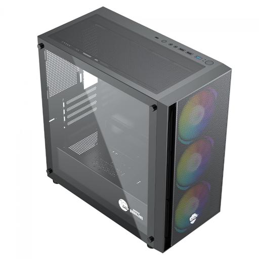 Gamer Ninja Kennen MicroATX Mid Tower (Preto)