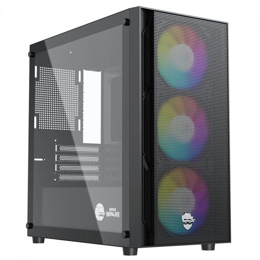 Gamer Ninja Kennen MicroATX Mid Tower (Preto)