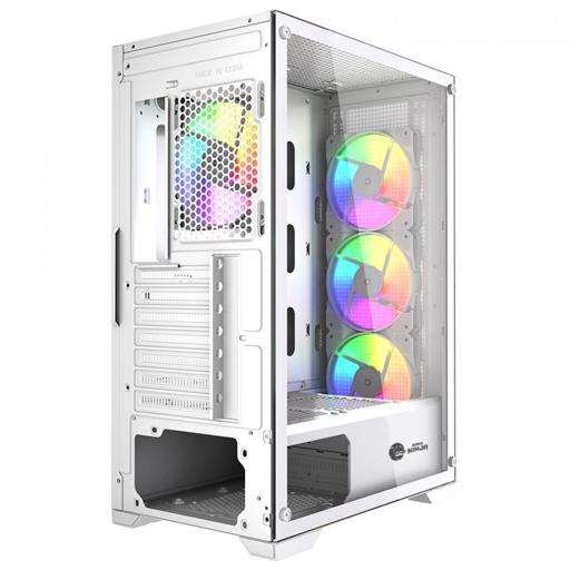 Gamer Ninja Kurama RGB ATX Mid Tower (Branco)
