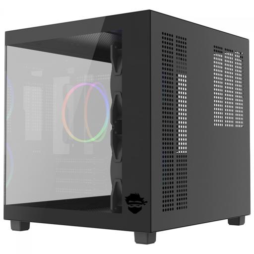 Gamer Ninja Ryomaru MicroATX Mini Tower (Preto)