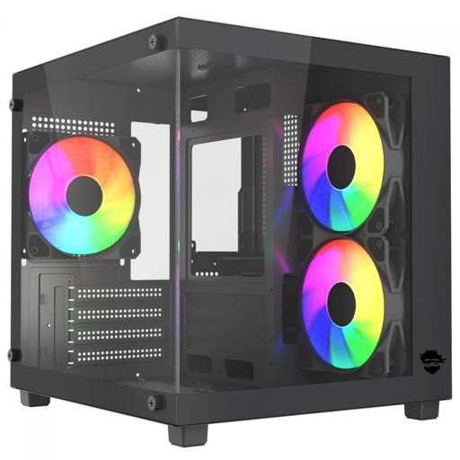 Gamer Ninja Ryomaru MicroATX Mini Tower (Preto)