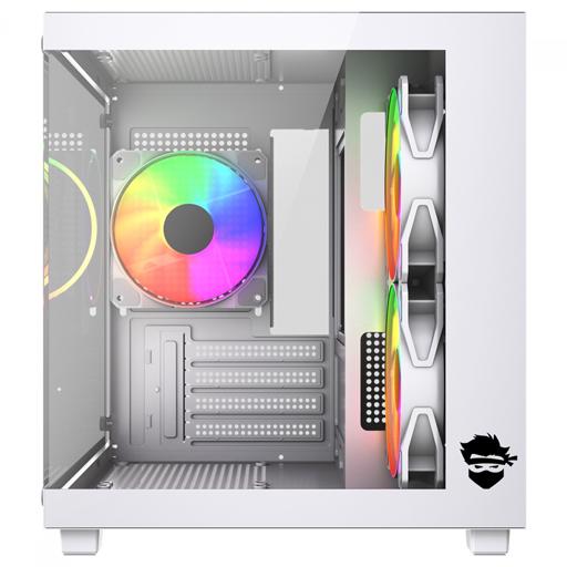 Gamer Ninja Ryomaru MicroATX Mini Tower (Branco)