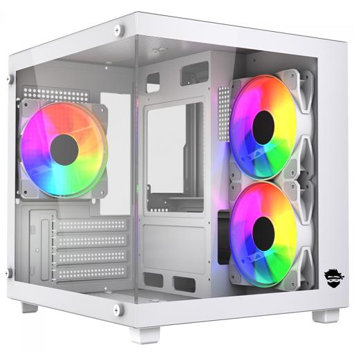 Gamer Ninja Ryomaru MicroATX Mini Tower (Branco)