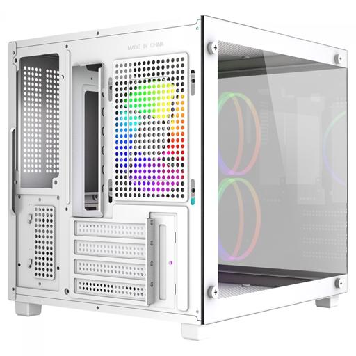 Gamer Ninja Ryomaru MicroATX Mini Tower (Branco)