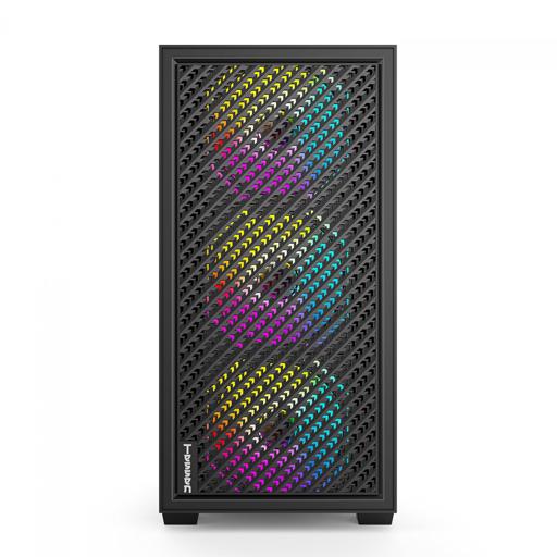 Gamer Ninja Tessen MicroATX Mid Tower (Preto)