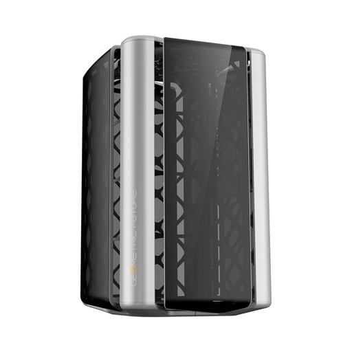 Geometric Future Model 2 MicroATX Mini Tower (Cinza / Preto)