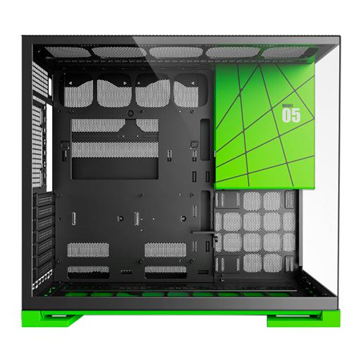 Geometric Future Model 5 ATX Mid Tower (Preto / Verde)